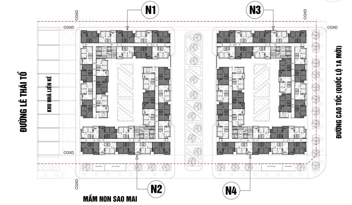 Chung cư Cát Tường Thống Nhất 8