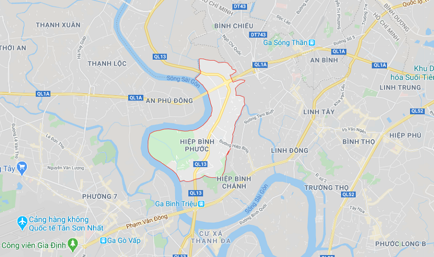 TP.HCM duyệt đồ án quy hoạch phân khu tỷ lệ 1/2000 Khu dân cư và Cụm công nghiệp phường Hiệp Bình Phước