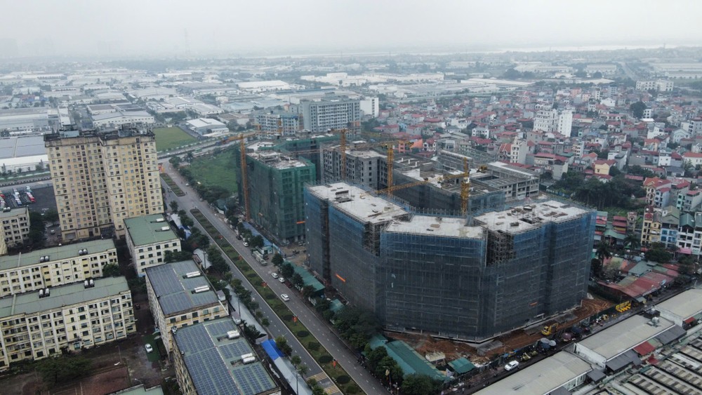 Bám công trường ngày giáp Tết: Hơn 200 công nhân miệt mài xây nhà ở xã hội CT3 Kim Chung