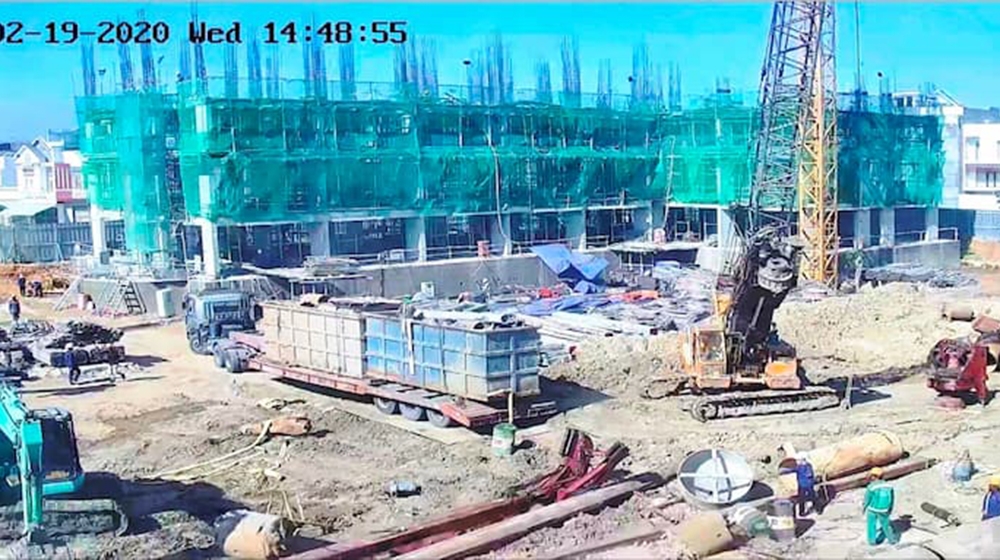 Cập nhật tiến độ thi công 2 tòa B1 và B2 của dự án nhà ở xã hội Hacom Galacity tại KĐT mới Đông Bắc (khu K1), P.Thanh Sơn, Tp.Phan Rang - Tháp Chàm, tính Ninh Thuận đến hết tháng 2/2020.
