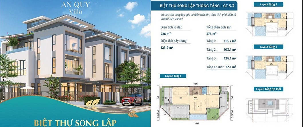 An Quý Villa - KĐT Dương Nội 3