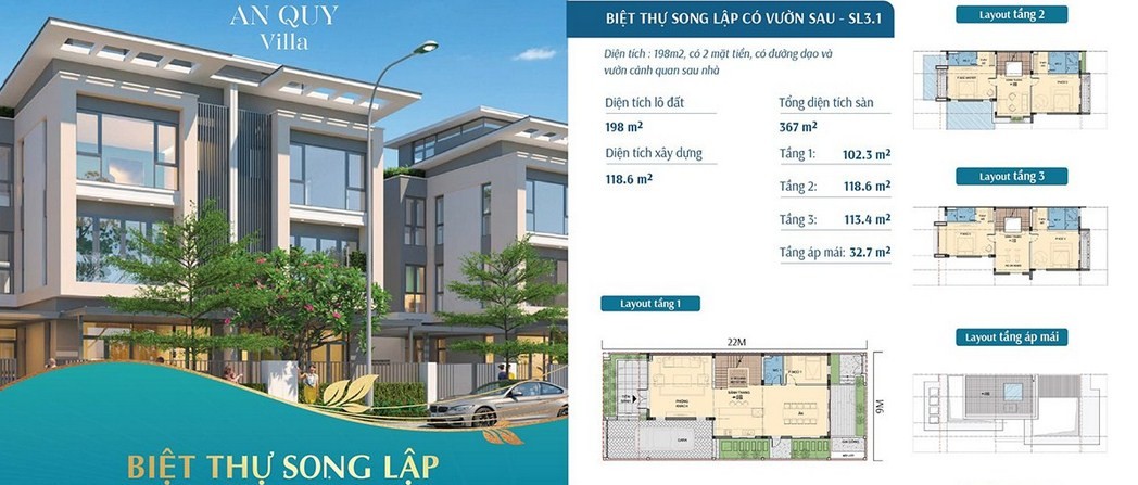 An Quý Villa - KĐT Dương Nội 10