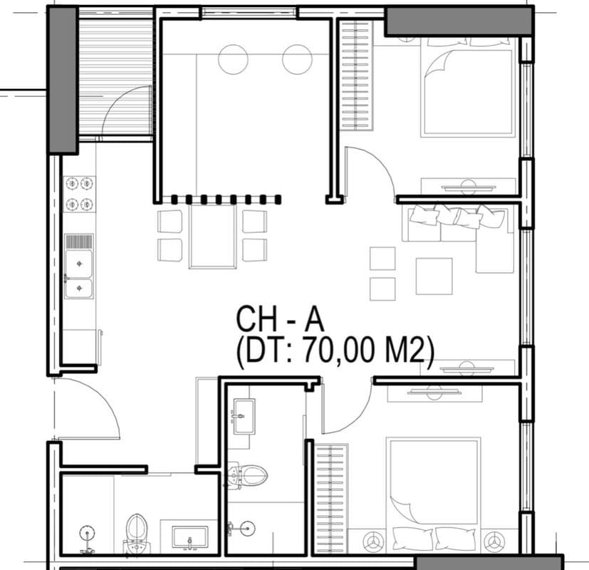 Nhà ở xã hội cao tầng Vĩnh Hưng 15
