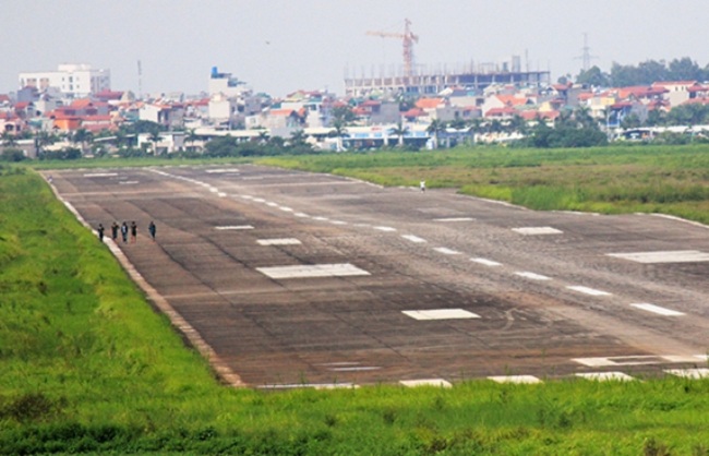 Do nhiều hạn chế, quy hoạch tổng thể Cảng hàng không Gia Lâm sẽ bị bãi bỏ