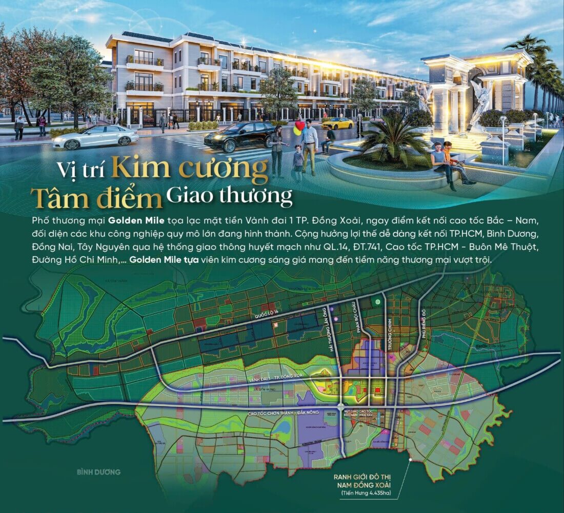 Nhà phố thương mại Golden Mile 3