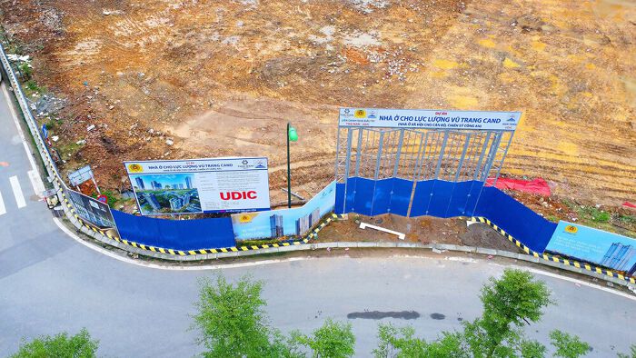 Nhà ở cho lực lượng vũ trang Công an nhân dân tại khu X1 11