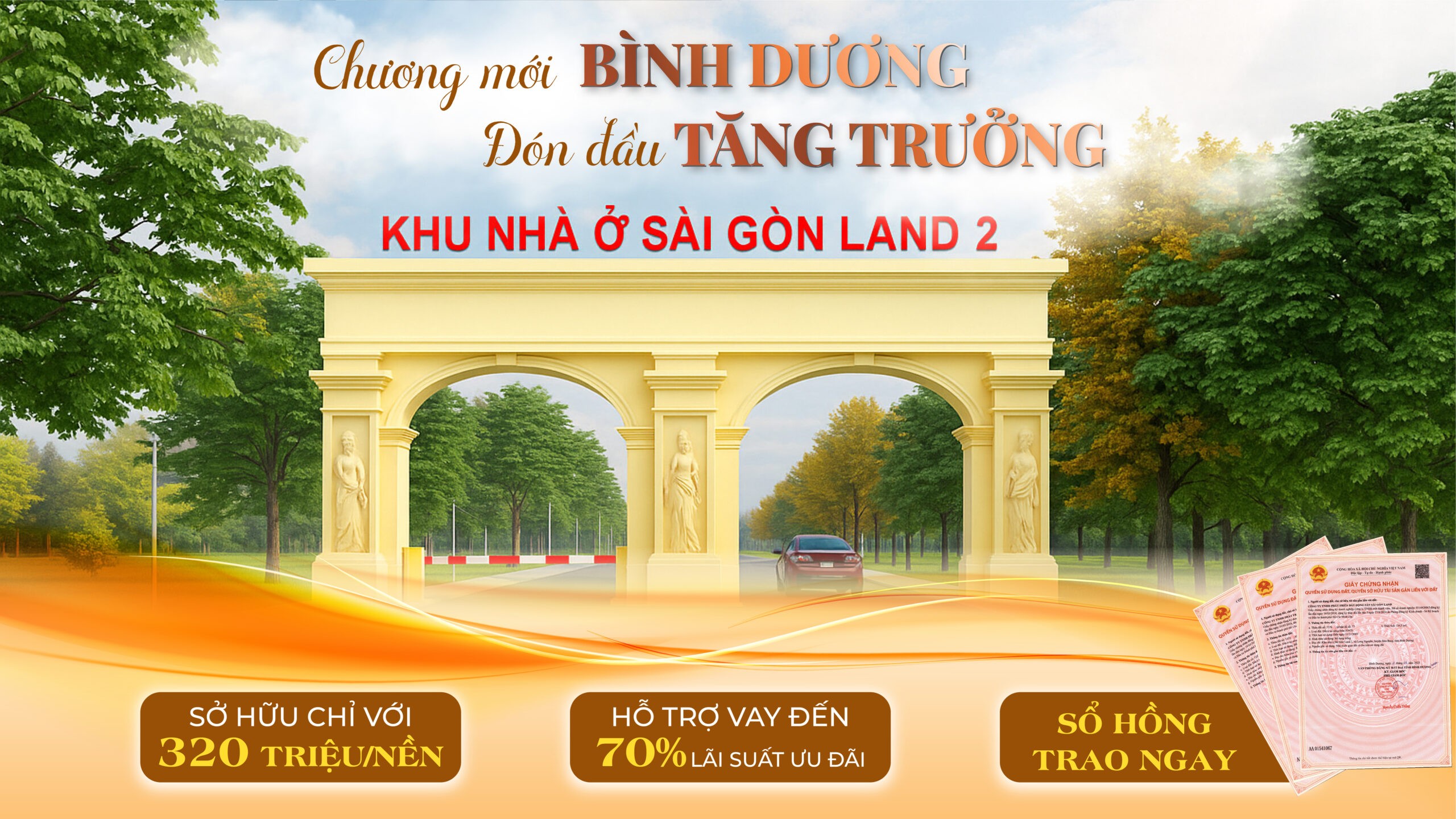 Khu nhà ở Sài Gòn Land 2 3