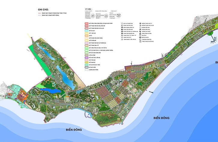 Bình Thuận điều chỉnh cục bộ Quy hoạch chung xây dựng Khu vực ven biển từ Hòa Thắng đến Hòa Phú
