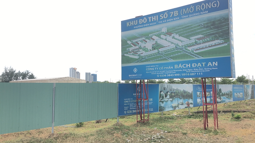 Kiểm tra 8 dự án bất động sản ở tỉnh Quảng Nam