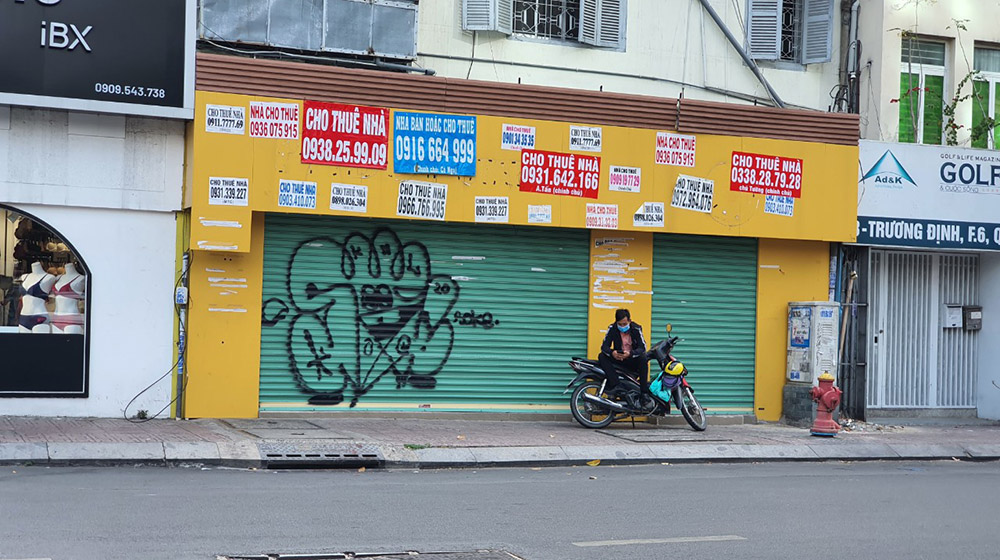 Hà Nội: Giá thuê nhà mặt phố tiếp tục giảm sâu
