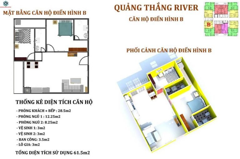 Chung cư Quảng Thắng River 6