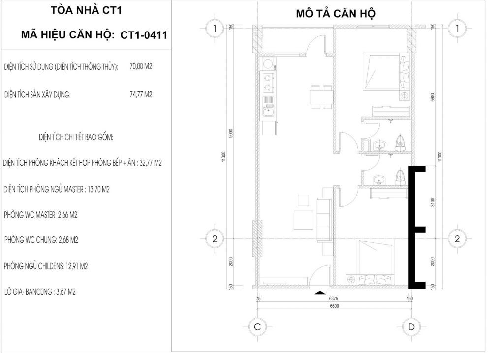 Khu nhà ở xã hội Cao Nguyên 2 9