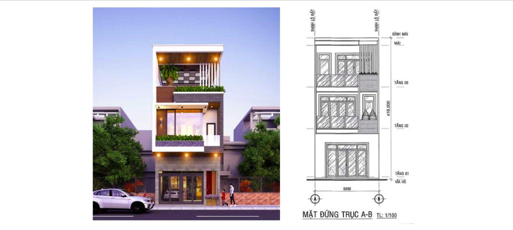 Khu nhà ở Thăng Long House 12