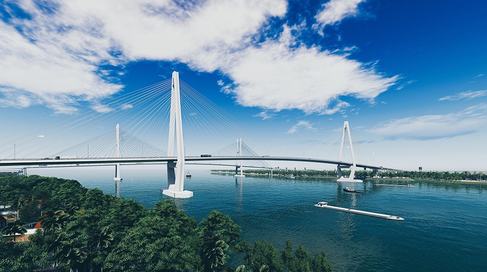 Chuẩn bị khởi công 4 gói thầu xây lắp dự án cầu Mỹ Thuận 2