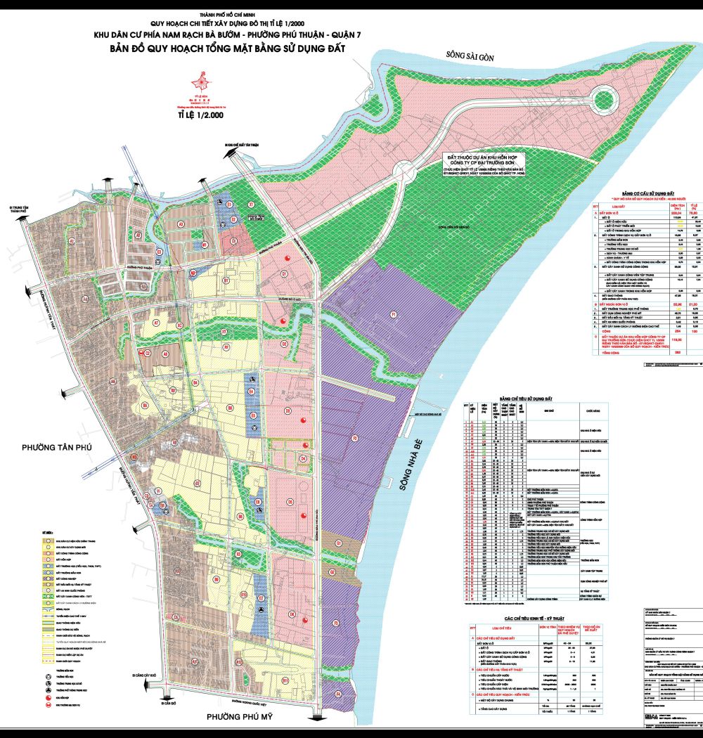 bản đồ quy hoạch phường Phú Thuận