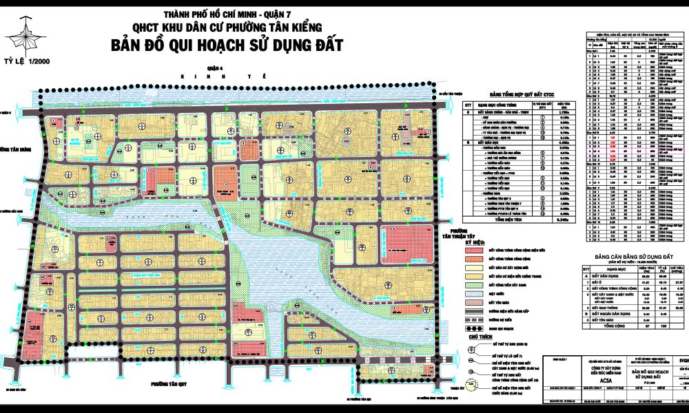 bản đồ quy hoạch phường Tân Kiểng