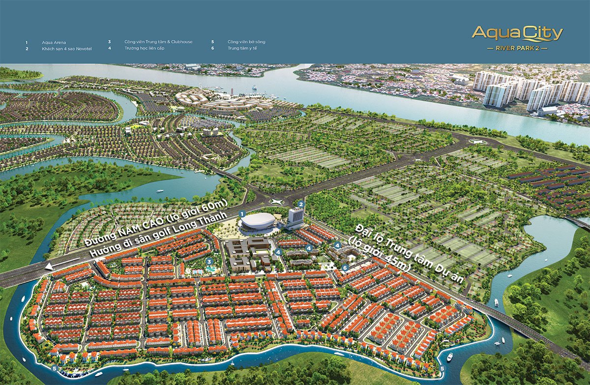 Novaland tái khởi động một phân khu con của Aqua City