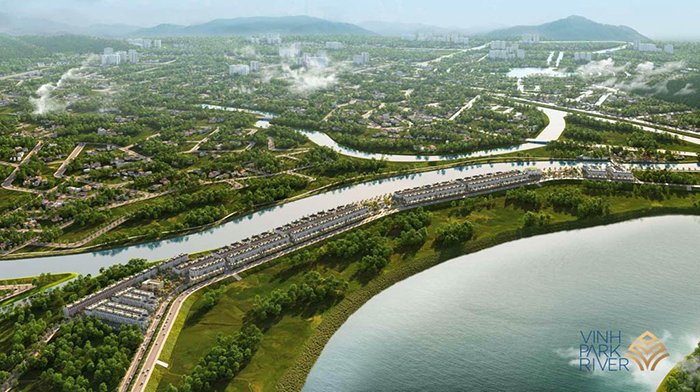 Phối cảnh tổng thể dự án Vinh Park River