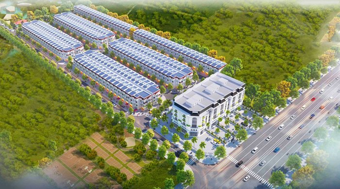 Phối cảnh tổng thể dự án Paragon City Tân Uyên