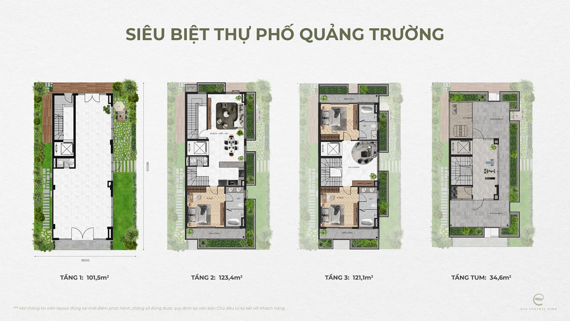 Biệt thự The Plaza - Eco Central Park Vinh 25