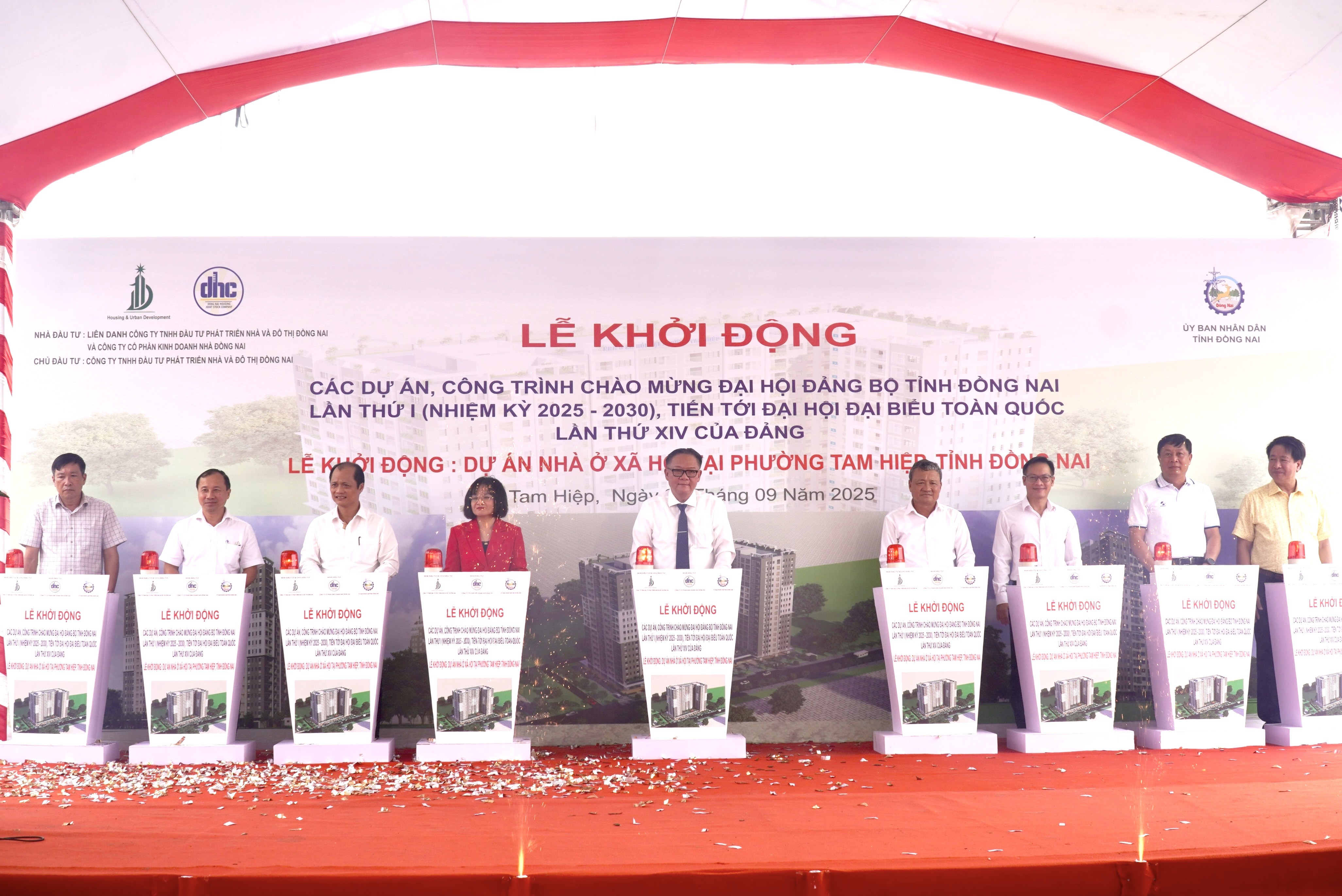 Nhiều địa phương đồng loạt khởi công các dự án trọng điểm chào mừng Đại hội Đảng bộ
