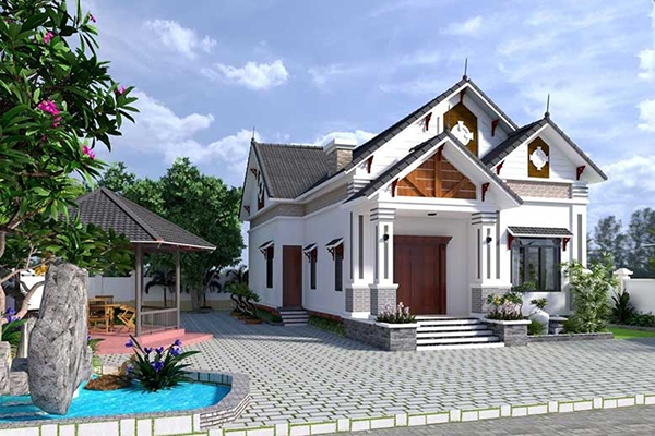 Top 10 mẫu nhà 2 tầng 300 triệu ở nông thôn đẹp - Xây Dựng Minh Phương Tiến