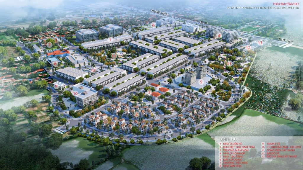 Khu đô thị mới Thị trấn Bích Động