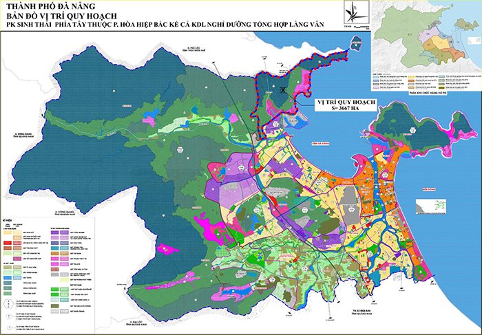 Thông tin bản đồ quy hoạch quận liên chiểu đà nẵng chi tiết và mới nhất