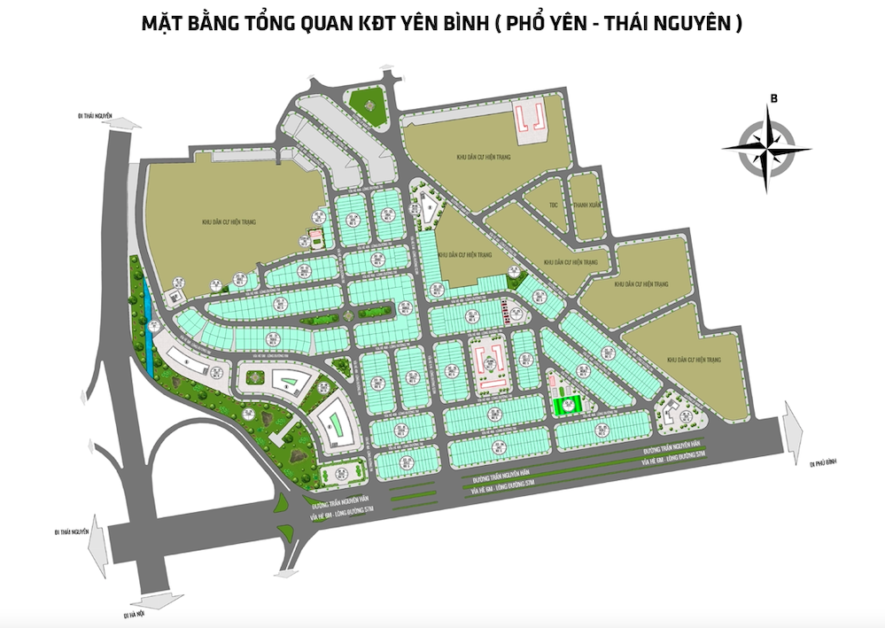 Khu đô thị Yên Bình Phổ Yên 17