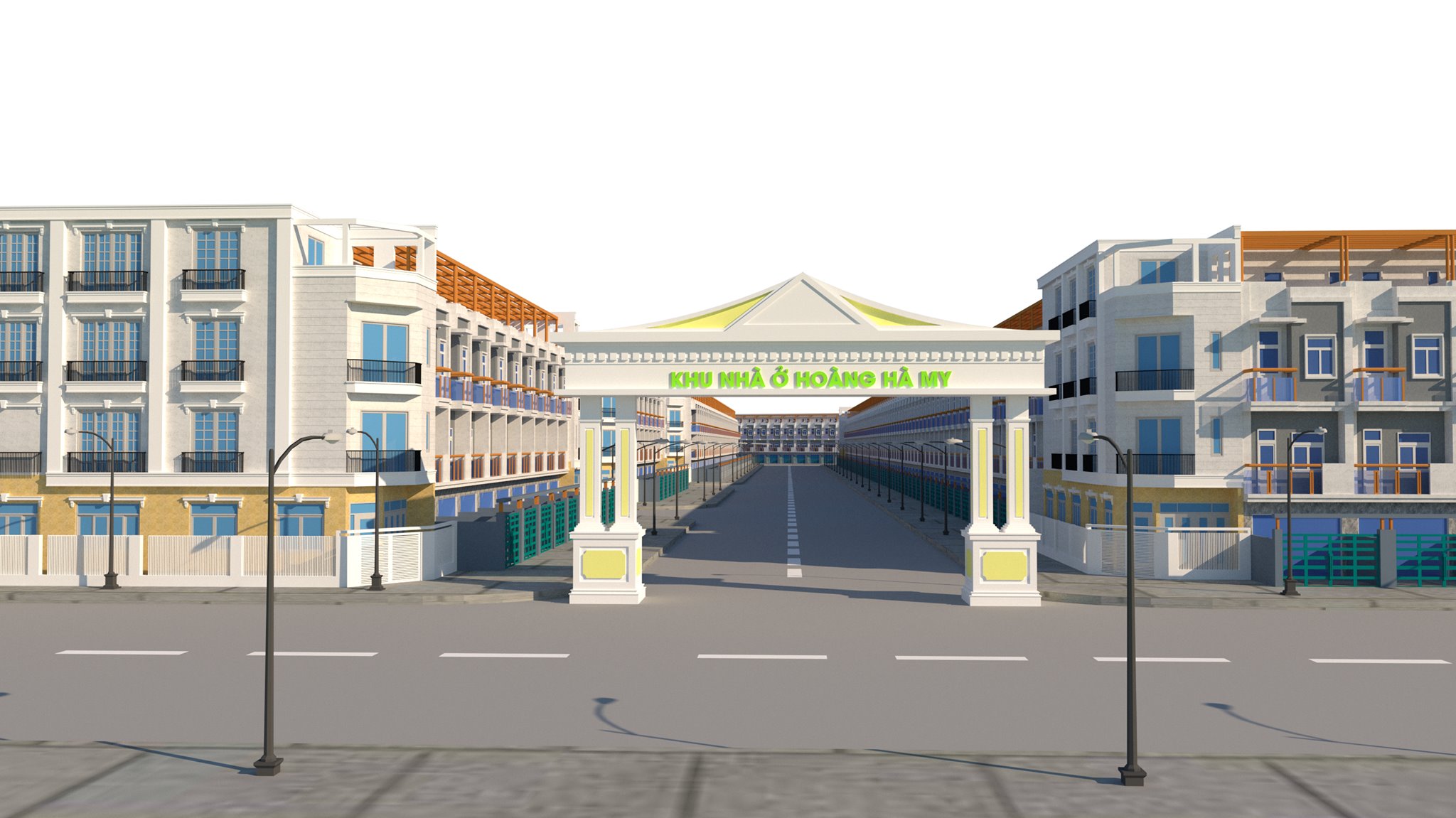 Khu nhà ở Hoàng Hà My