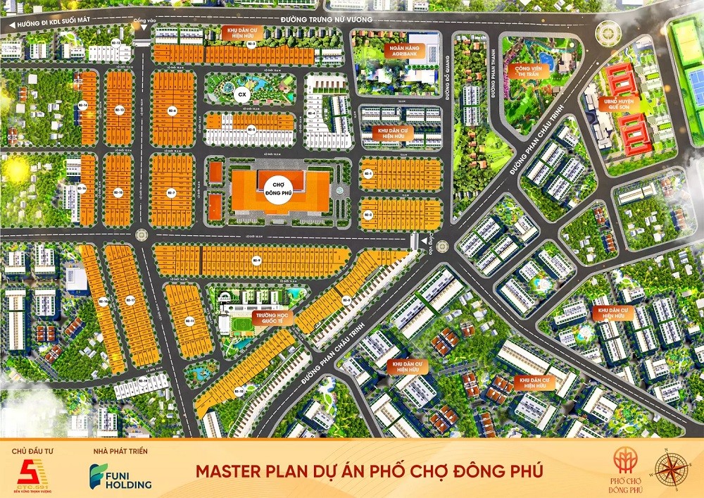 Khu phố chợ Đông Phú 7
