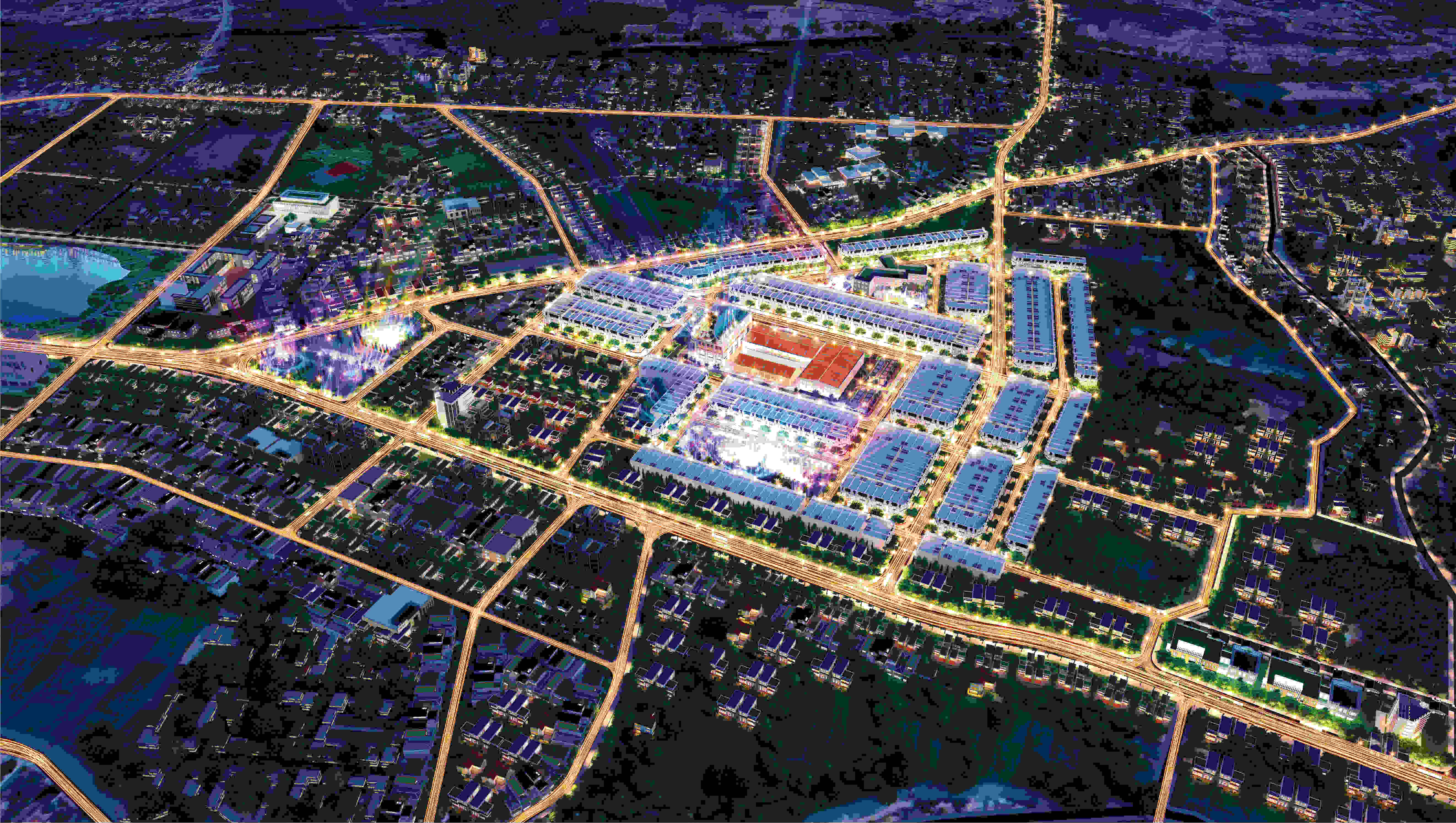 Khu phố chợ Đông Phú 4