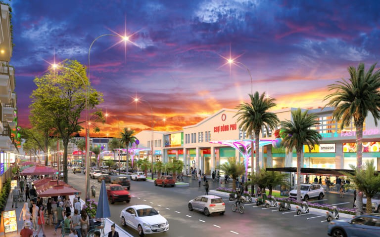 Khu phố chợ Đông Phú 3