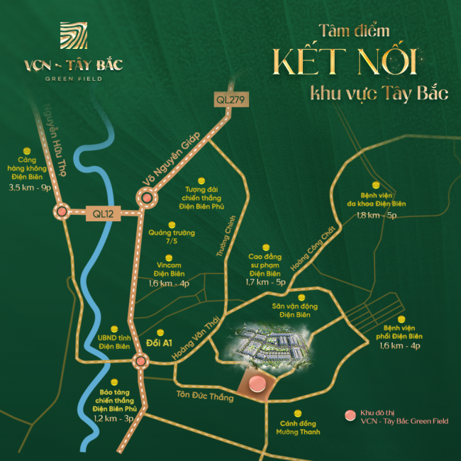 Khu đô thị VCN – Tây Bắc Green Field 3