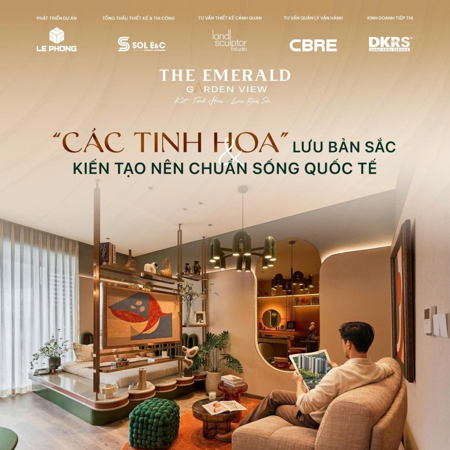 THE EMERALD GARDEN VIEW Căn hộ vừa tầm – Giá dễ tiếp cận – Thanh toán linh hoạt 2