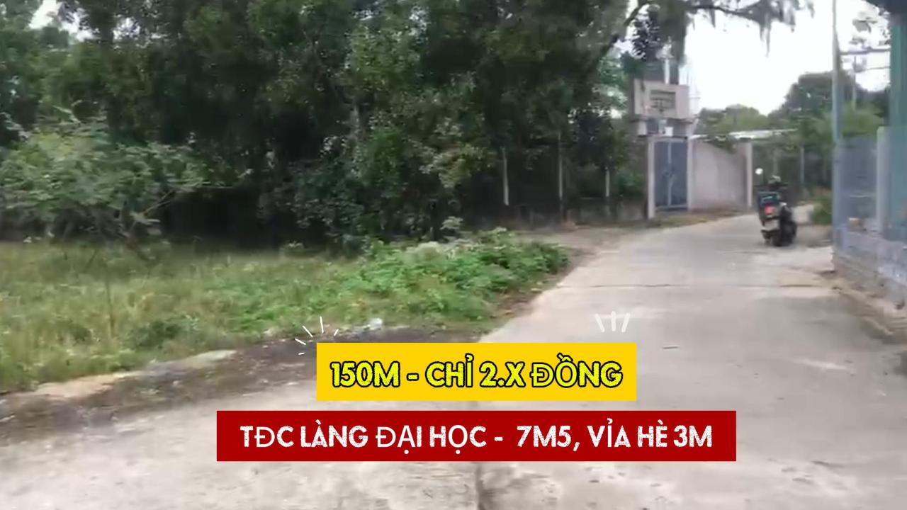 ĐẤT TĐC LÀNG ĐẠI HỌC ĐÀ NẴNG - 150M² (5X30) - CHỈ 2.9 TỶ - LÔ ĐẤT 2 MẶT TIỀN