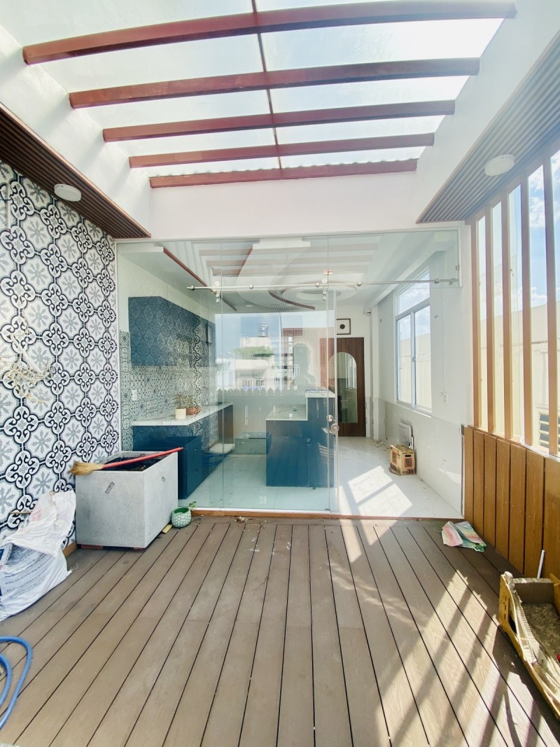 MẶT TIỀN HẺM XE TẢI KHUÔNG VIỆT - 96M2 (3.8x26) - 4 TẦNG BTCT SHR CHỈ 12 TỶ 11