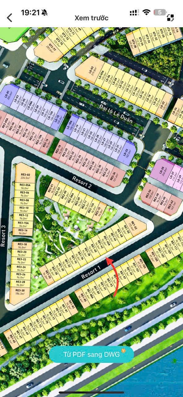 Bán căn liền kề khu vườn Thiền, Ecopark Hải Dương, 96m2, mt 6m, 3.5 tầng, vị trí đẹp, giá tốt 3