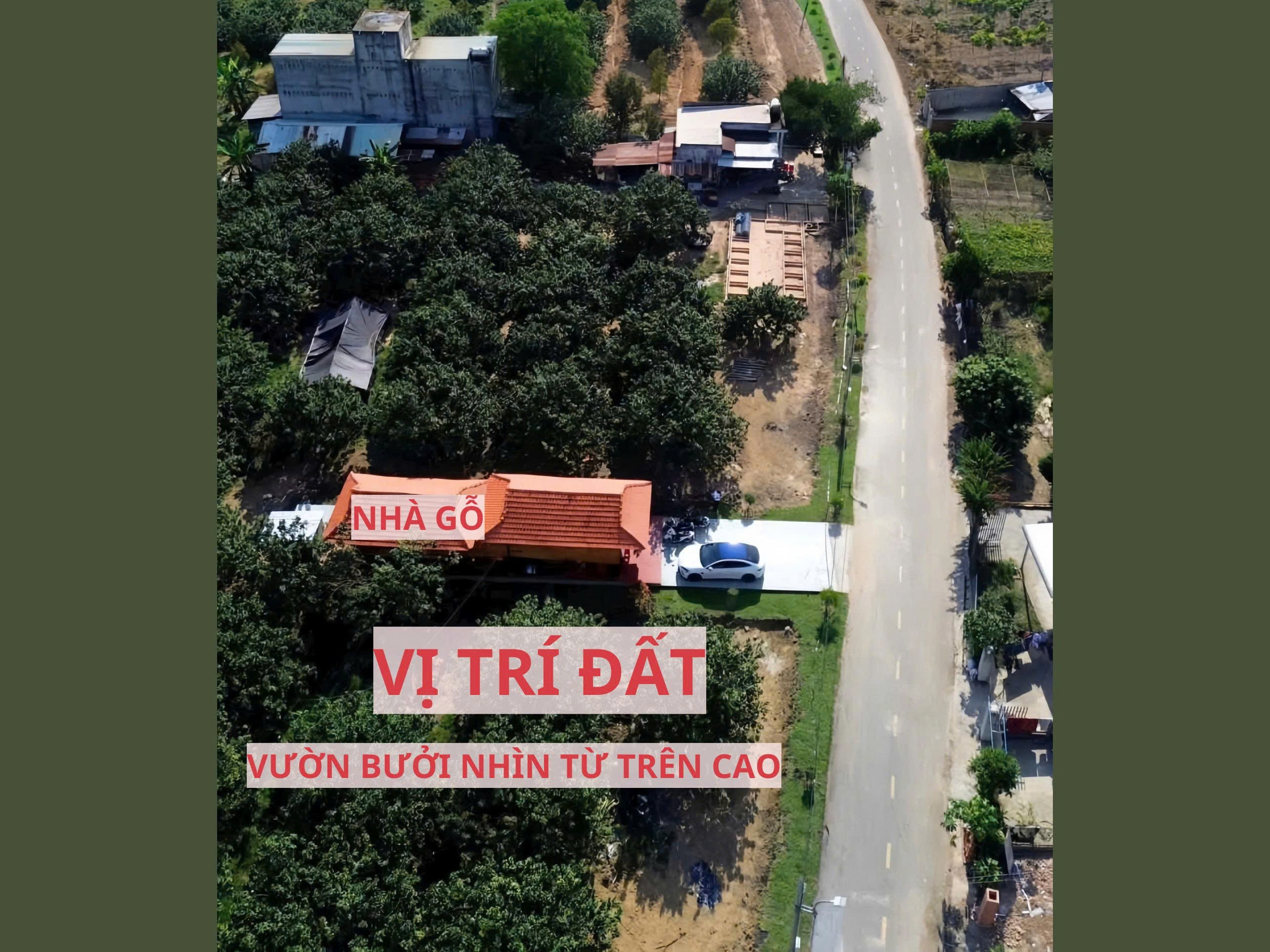 Đất thổ cư có sẵn vườn bưởi – mặt tiền kinh doanh chỉ 950 triệu