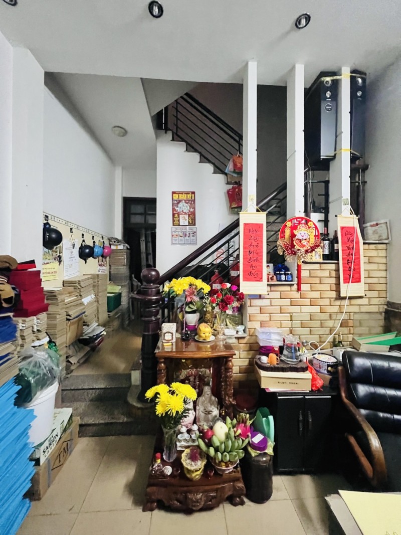 MẶT TIỀN HẺM XE TẢI HUỲNH THIỆN LỘC - 64M2 (4x16) - 4 TẦNG BTCT CHỈ 8 TỶ 2