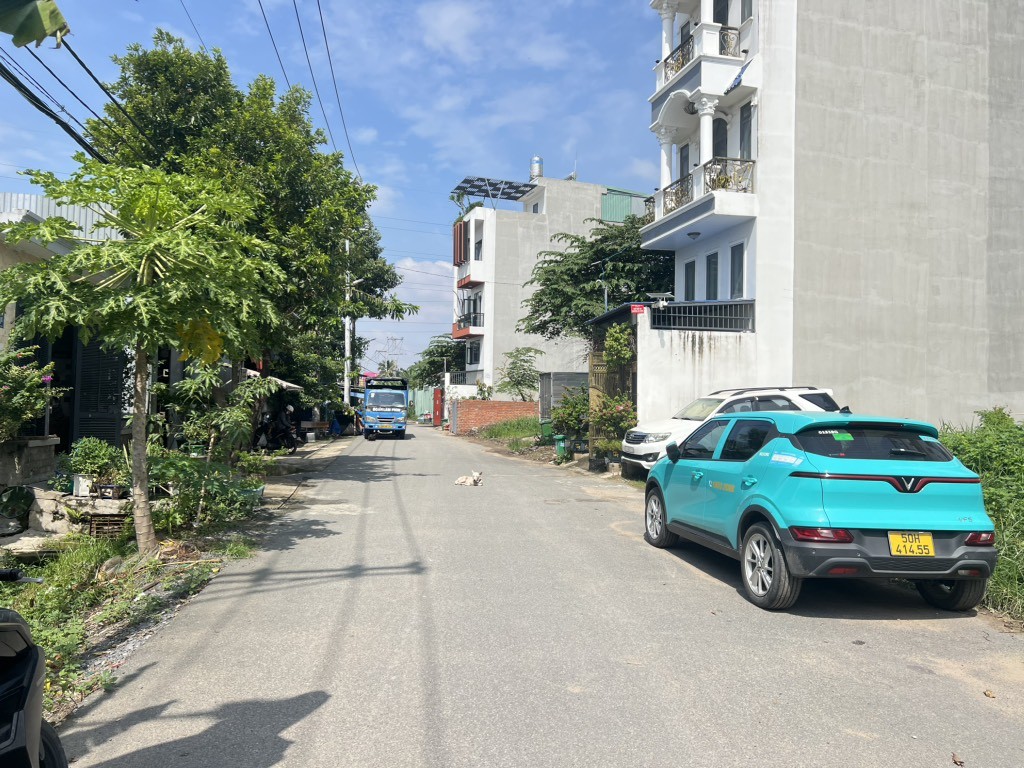 ĐẤT KDC CAO TẦNG TRƯỜNG THỌ ĐƯỜNG NHỰA 8M THẲNG TẮP_NGANG 8.6M 3