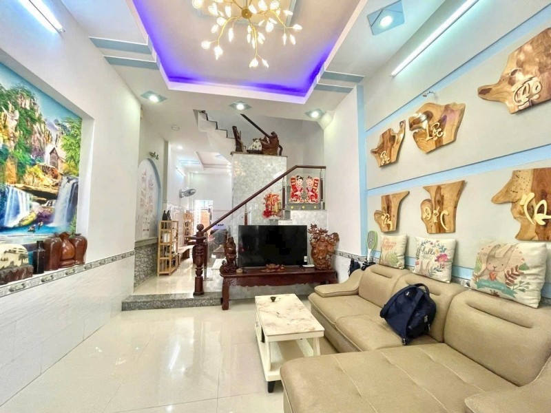 Bán nhà 3 tầng, đường số 38, Hiệp Bình Chánh, Thủ Đức, TP HCM - diện tích 59m2, giá 6,45 tỷ. Sổ 2