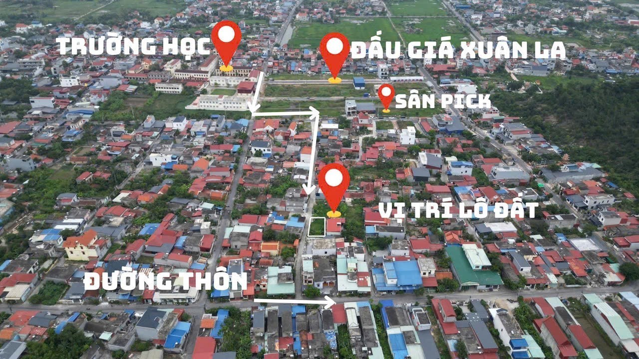 Bán lô đất trung tâm Xuân La Thanh Sơn 63,8m² – mặt tiền rộng hiếm, ngõ thông, giá 1.2x tỷ  ZALO 5