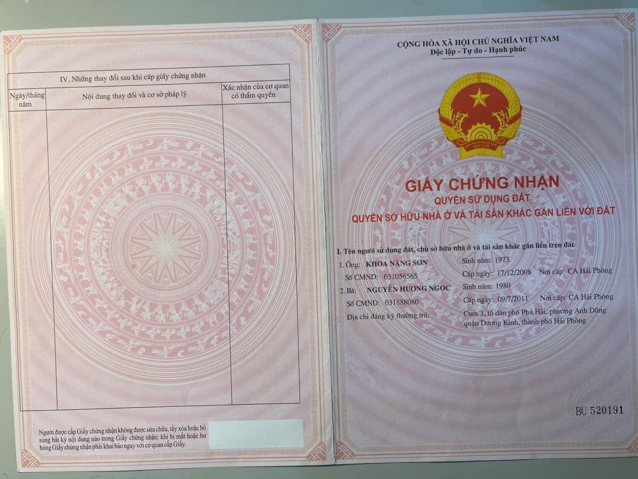 ĐẤT TDP 12 HÒA NGHĨA DƯƠNG KINH – DIỆN TÍCH LỚN HIẾM – PHÙ HỢP ĐẦU TƯ  ZALO 0567 222 555 4