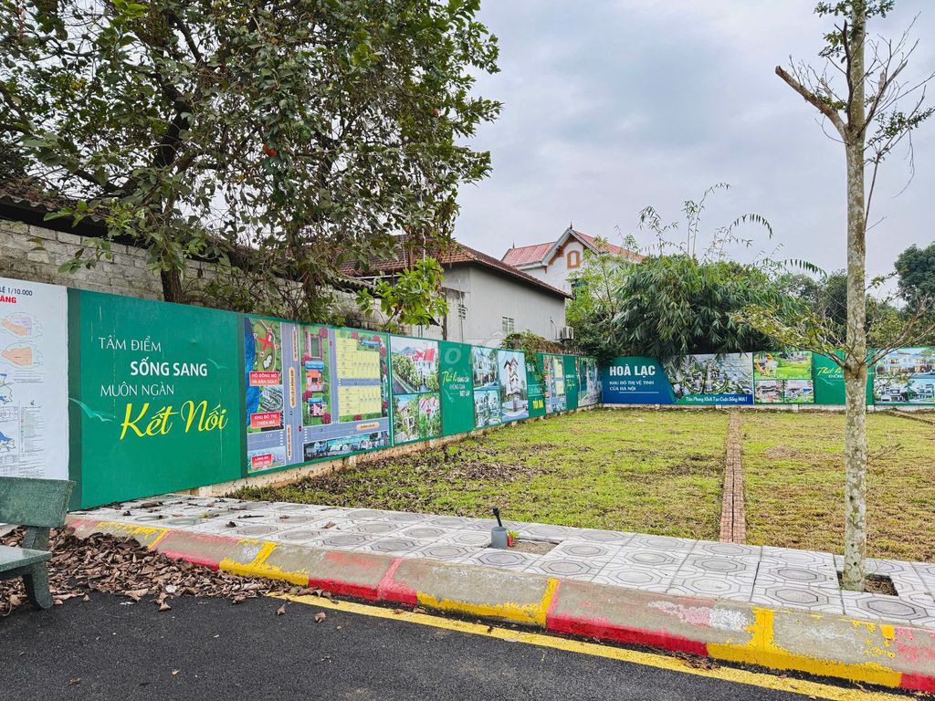 Cần bán Đất QuốBán mảnh đất thổ cư Hoà Lạc, nằm nc Oai, Hà Nội, Diện tích 125m². 2