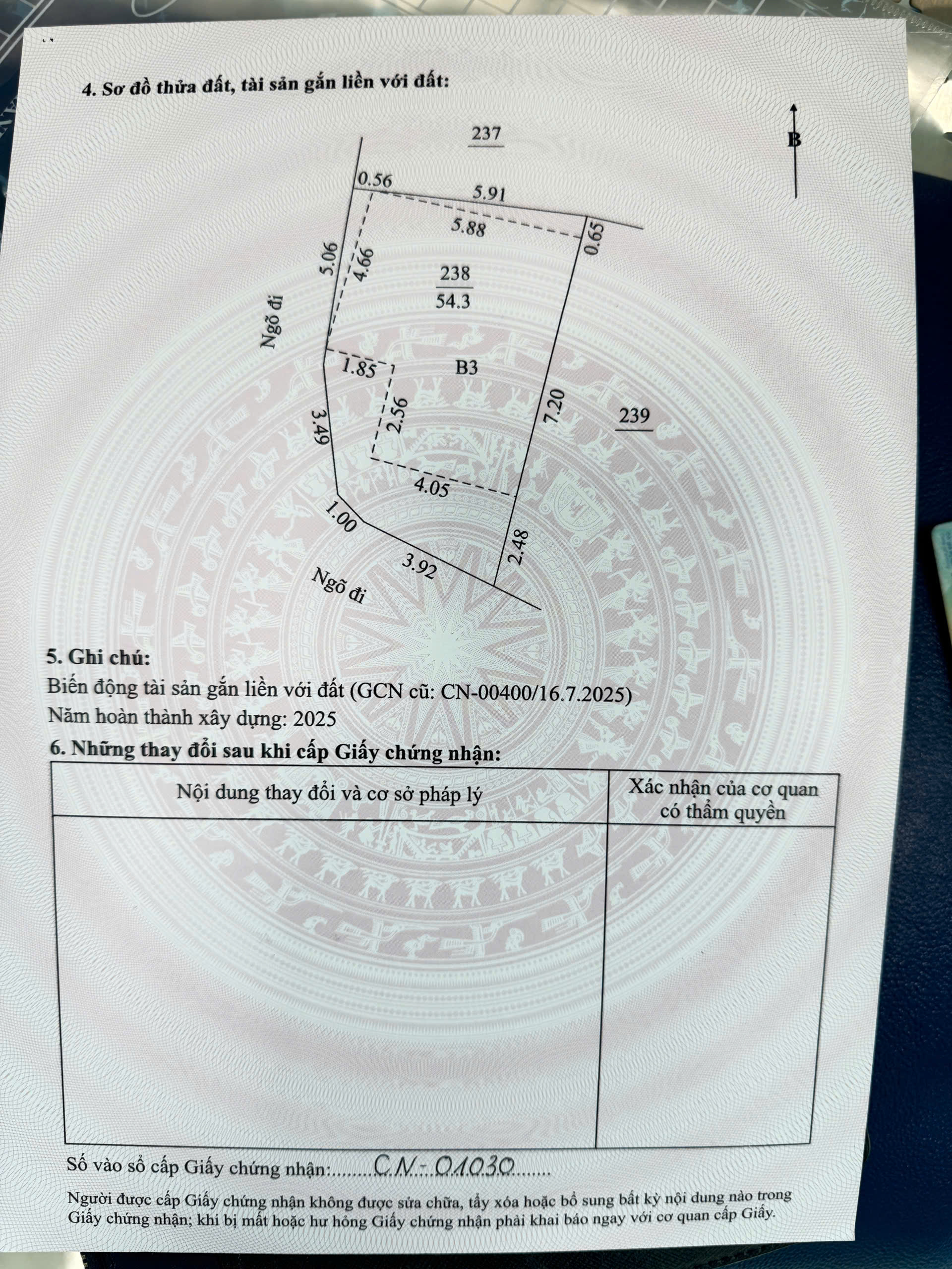 Nhà góc 3 tầng Việt Hòa – ô tô đỗ cửa – full nội thất – giá 2,x tỷ 4