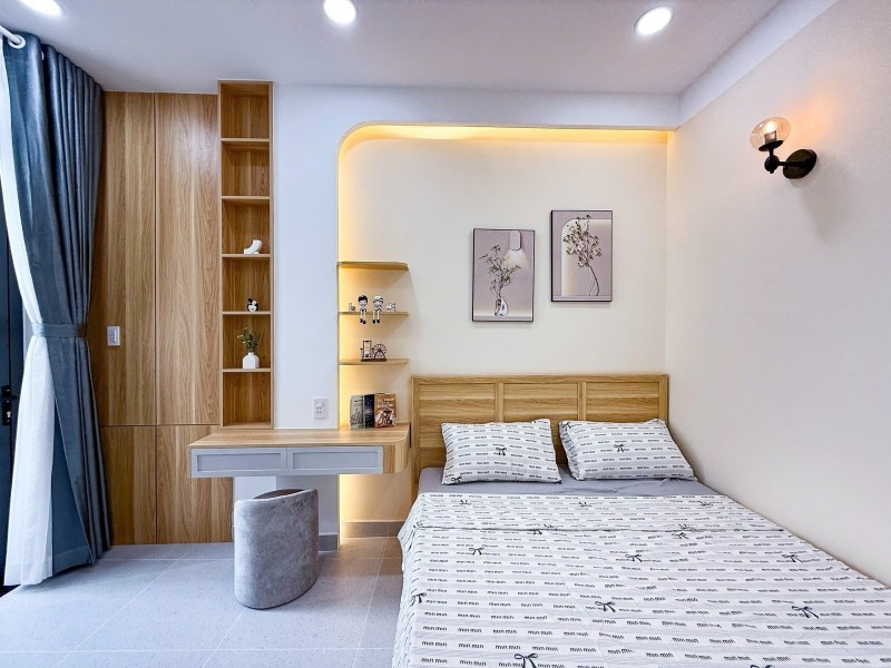 ‼Giáp Phan Đăng Lưu – Hẻm xe hơi đỗ cổng – Full nội thất mới 4