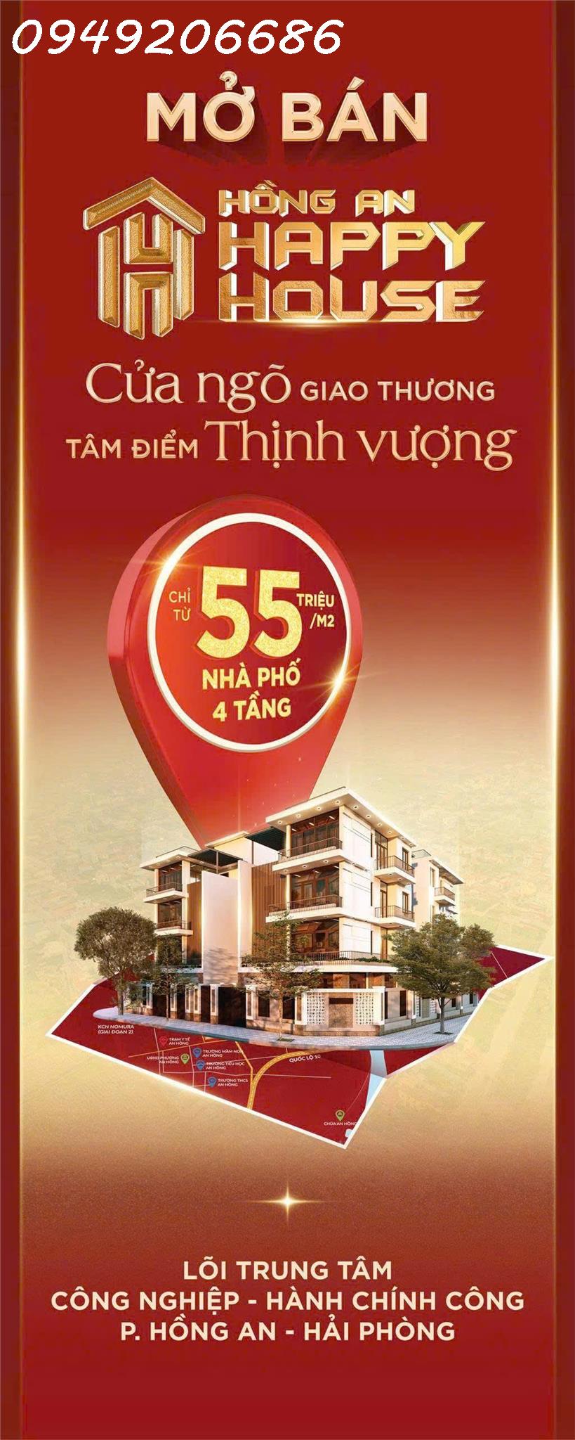 MỞ BÁN HỒNG AN HAPPY HOUSE – CỬA NGÕ GIAO THƯƠNG, TÂM ĐIỂM THỊNH VƯỢNG