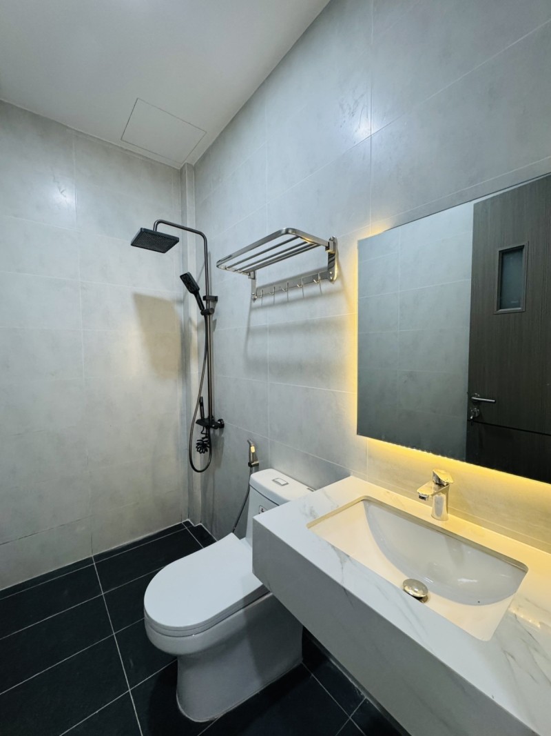 NHÀ MỞI Ở NGAY 55M2 4 TẦNG TÂN PHÚ, GẦN CHỢ, TRƯỜNG HỌC, CHỈ 7 TỶ 3