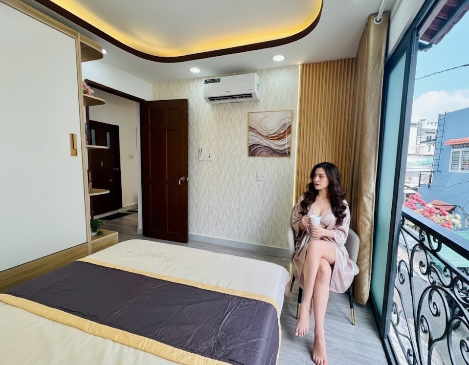 BÁN NHÀ Ba Đình 1 TRỆT 2 LẦU 3PN HẺM 4M - CÓ SÂN RIÊNG - DƯỚI 5 TỶ